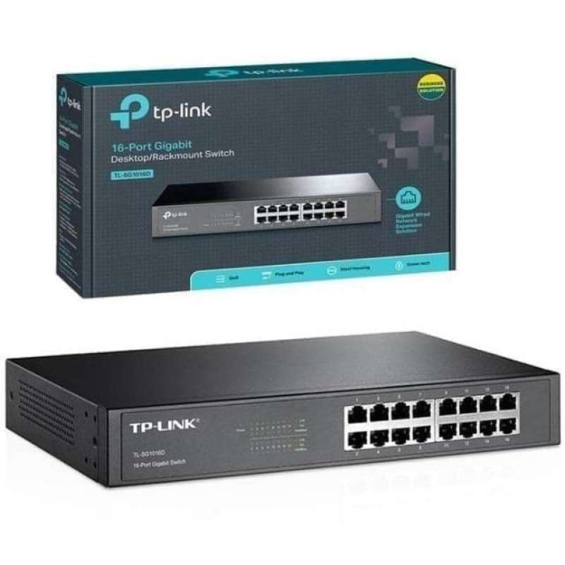 SWITCH PARA RED TP-LINK 16 PUERTOS 10/100Mbps TL-SF1016DS